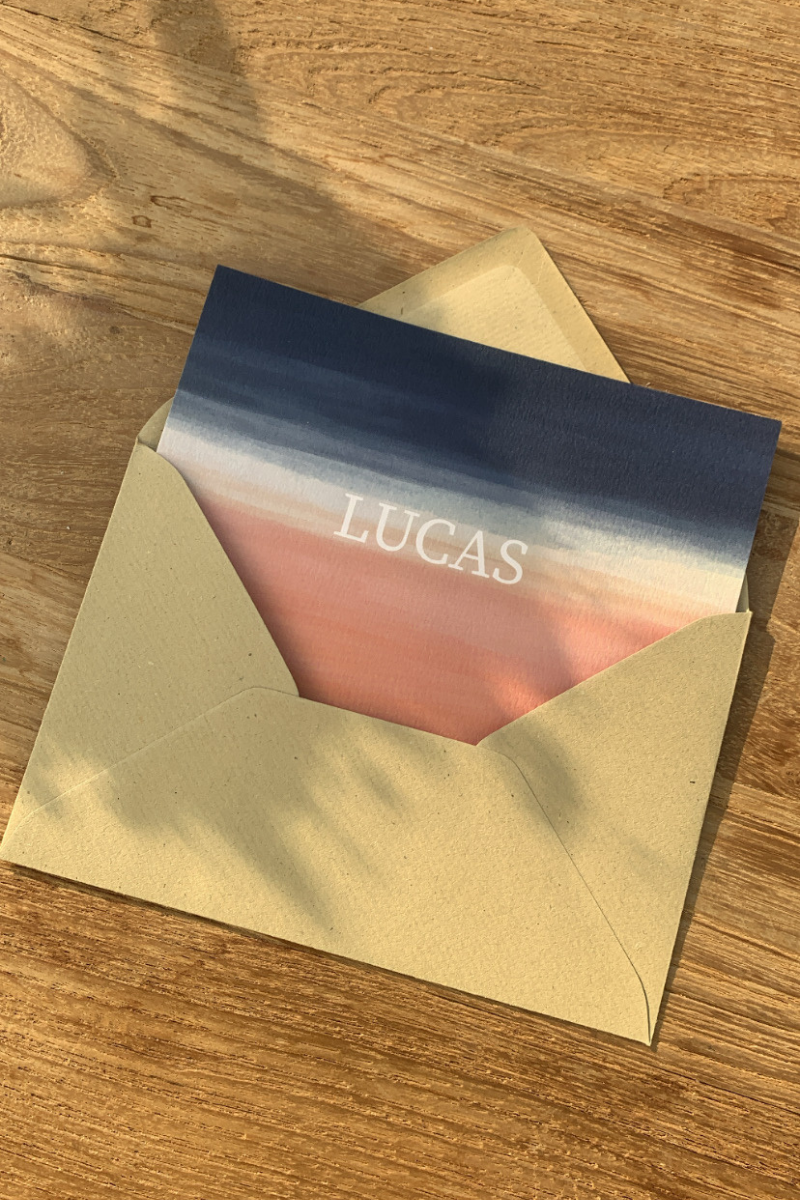Collectiekaartje Lucas